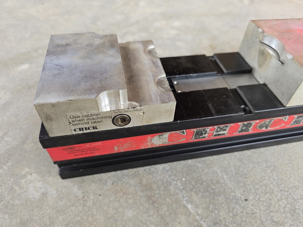 CHICK QL4 Vise With TOMBSTONE *CAN SPLIT*