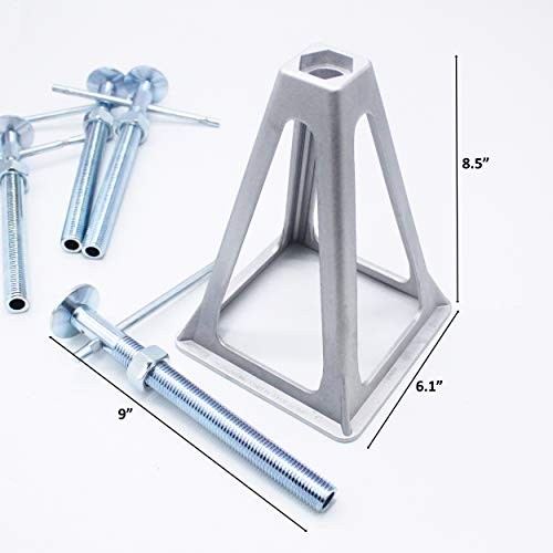 RV Stabilizers Jacks for Trailer Camper 4 Pack Aluminum Stack Jacks 6000