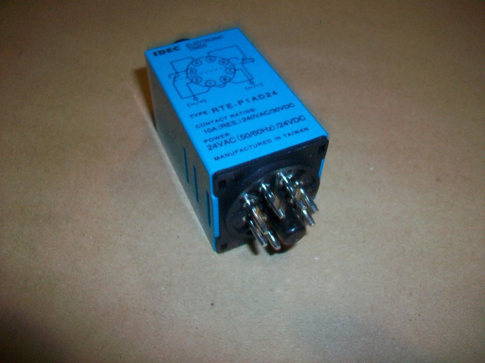 IDEC Mutlirange Electronic Timer RTE-PA1D24 24v AC/DC