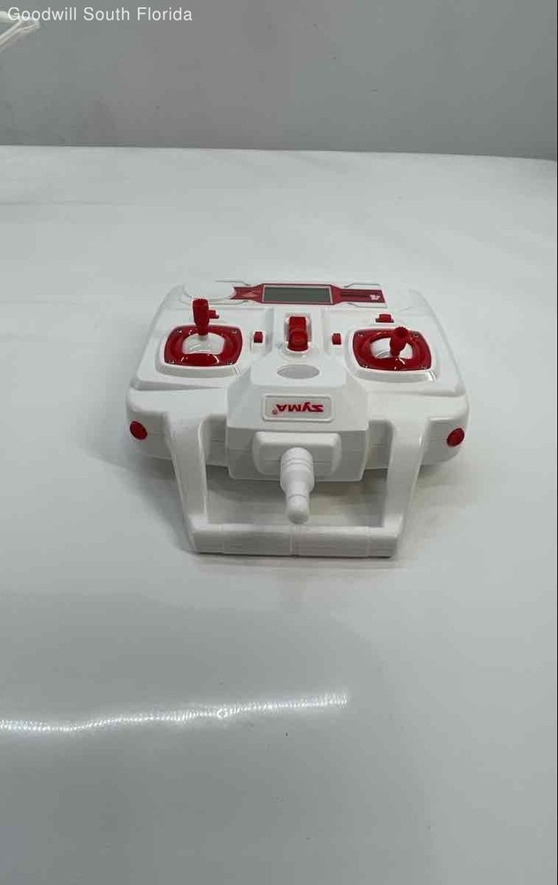 Syma White Red Propeller Guards Foldable Quadcopter Drone With Controller