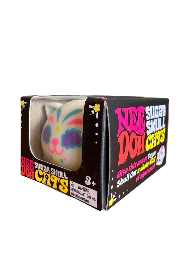 AUTHENTIC NeeDoh Sugar Skull Cats