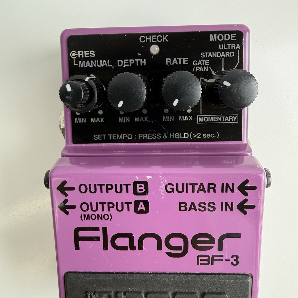 Boss BF-3 Flanger Guitar Effect Pedal Pre-owned