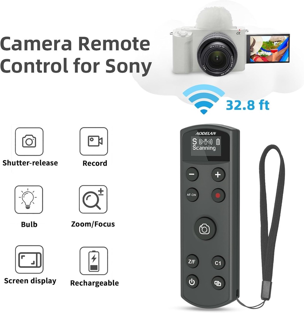 AODELAN BR-3 Sony Camera Wireless Remote Control - FREE SHIPPING