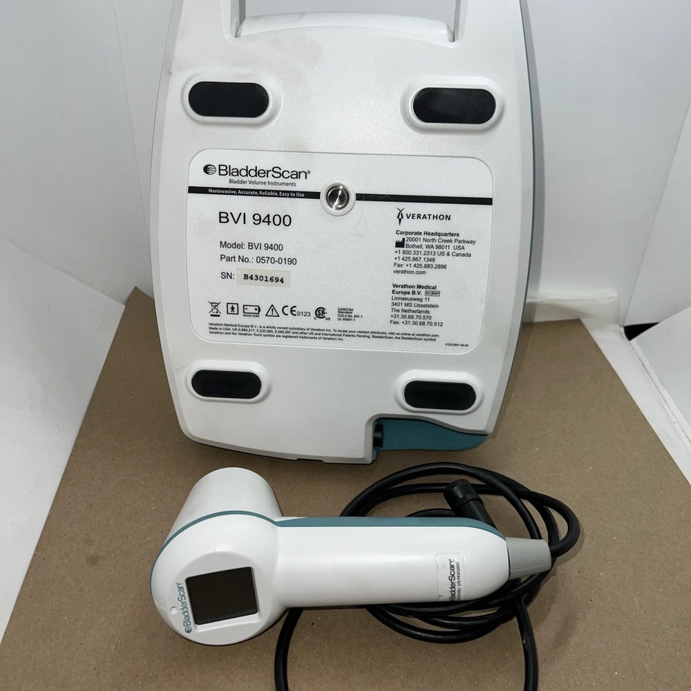 Verathon BVI 9400 BLADDER SCANNER WITH PROBE
