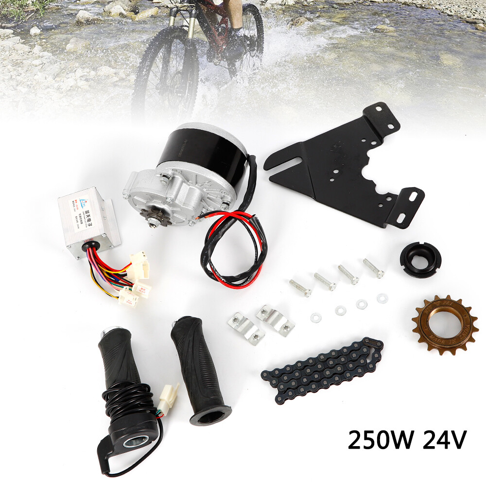 Electric Bicycle Motor Kit E-Bike Wheel Motor Conversion Chain Kit Controller