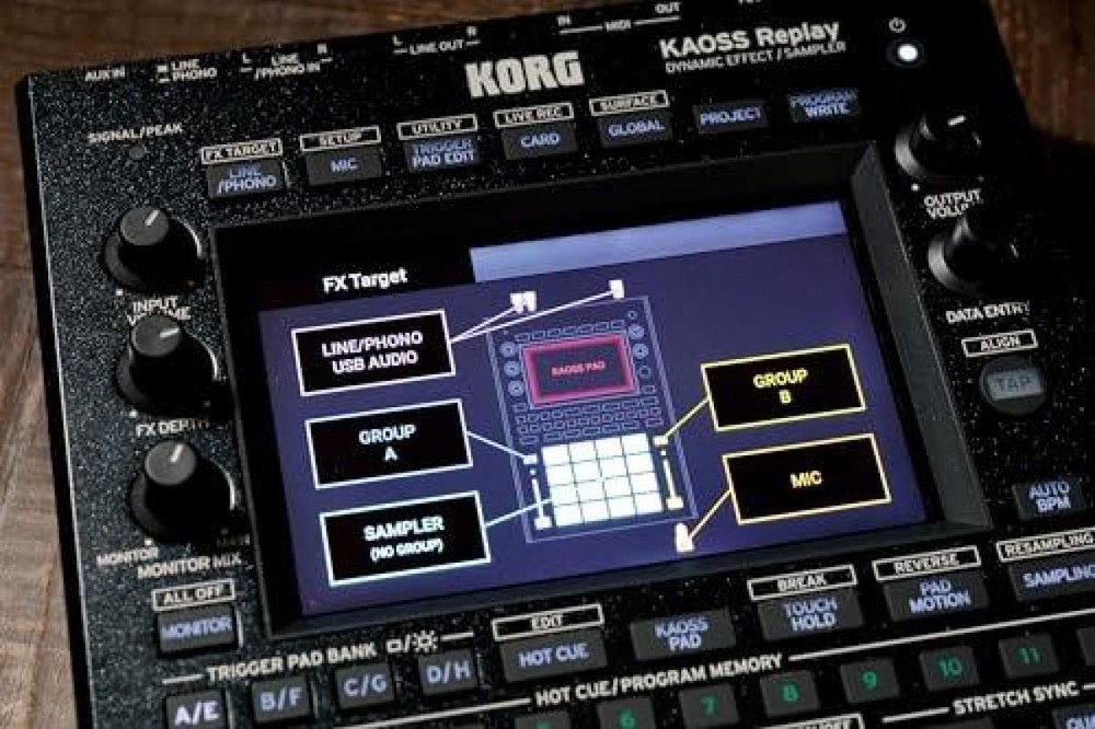 Korg Kaoss Replay Dynamic Effect Sampler all-in-one DJ Tool New in Box