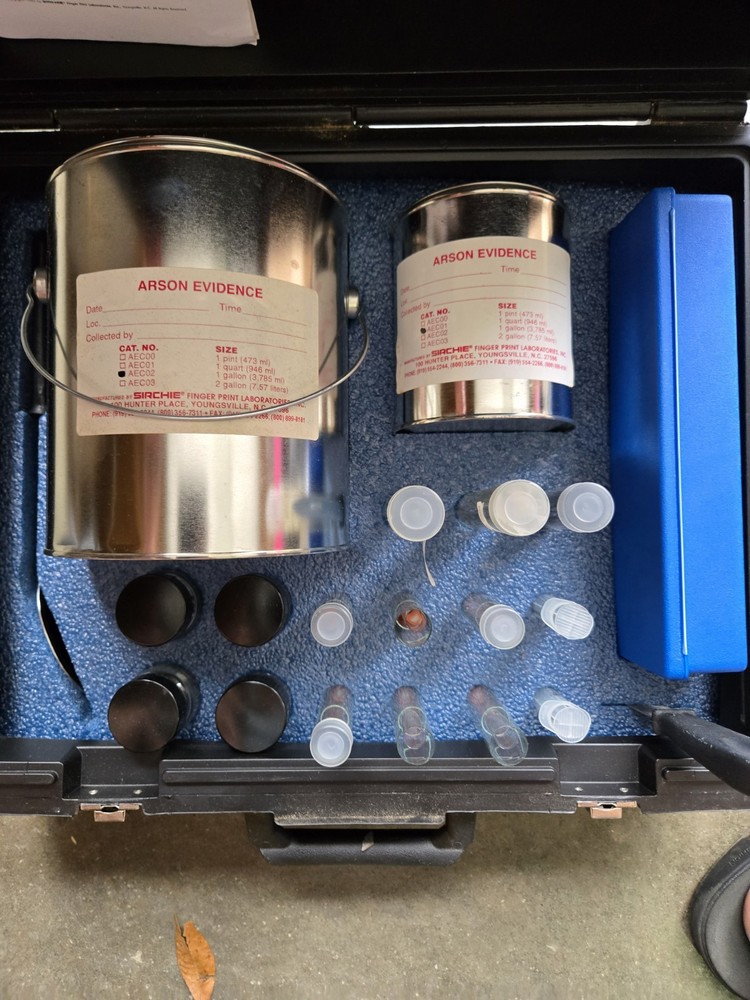 Sirchie Arson Investigation Solid Sampler Kit #AEC300