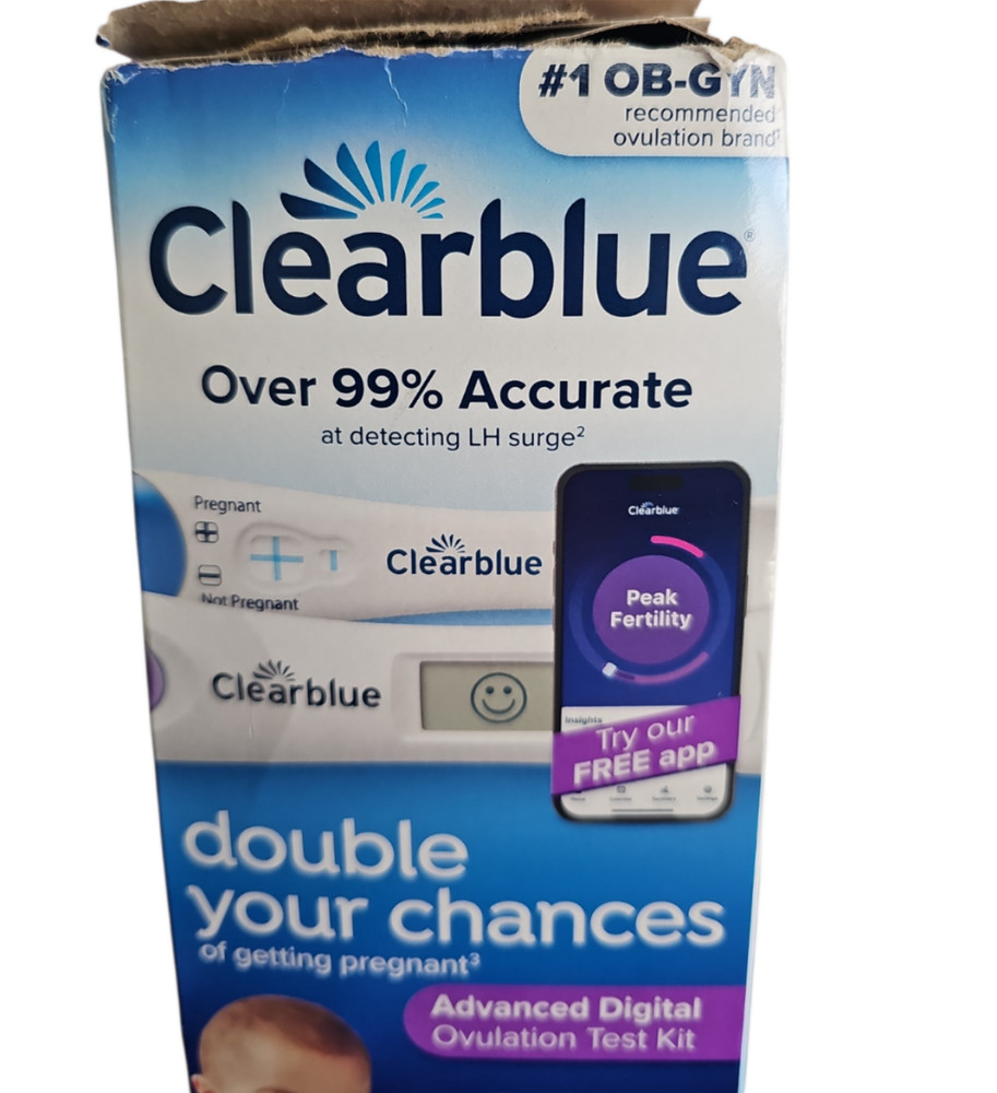 Clearblue Advanced Digital Ovulation Test Kit with Pregnancy Tests - EXP 12/27