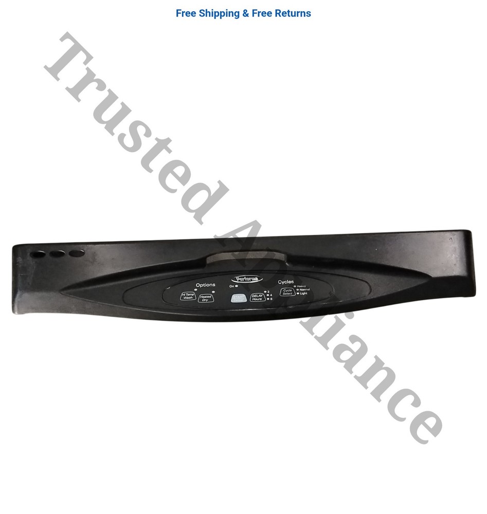 OEM Dishwasher Control Panel 919351 BLACK