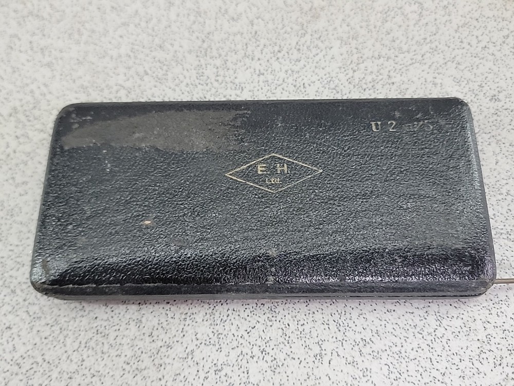 Vintage E.H. Ltd Technical Drawing Compass Set Original Case 1960's