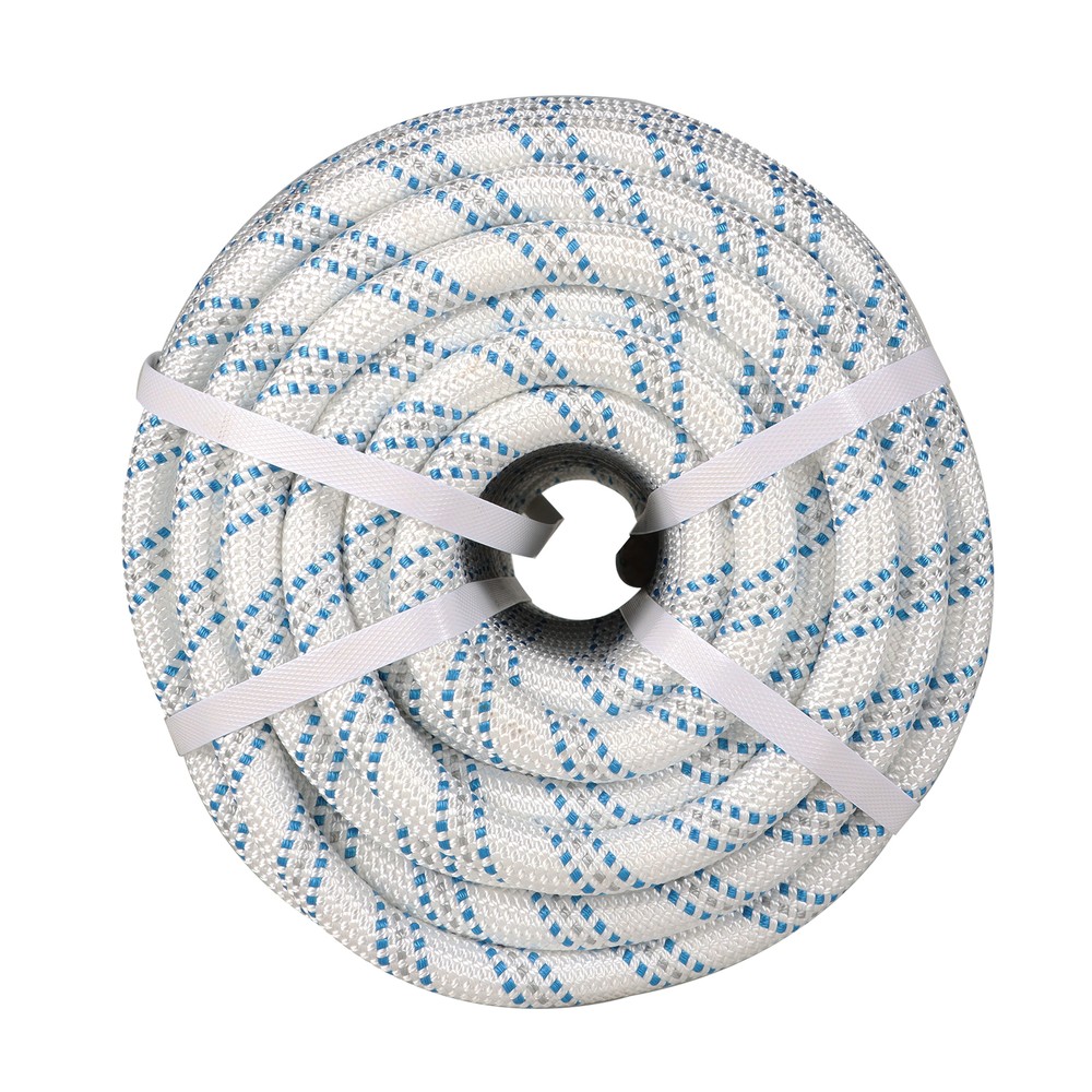 Double Braid Polyester Rope 3/4"x150' Arborist Bull Rope Pulling Rigging Line