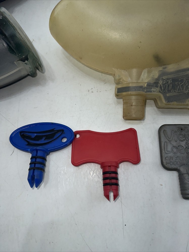 Lot VIEWLOADER REVOLUTION ELECTRONIC PAINTBALL LOADER HOPPER CLEAR EGG VLOCITY