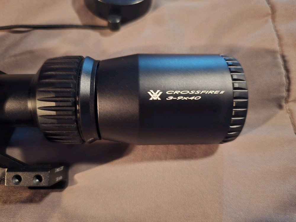 Vortex Crossfire II 3-9X40 Scope With Vortex Ring Mount