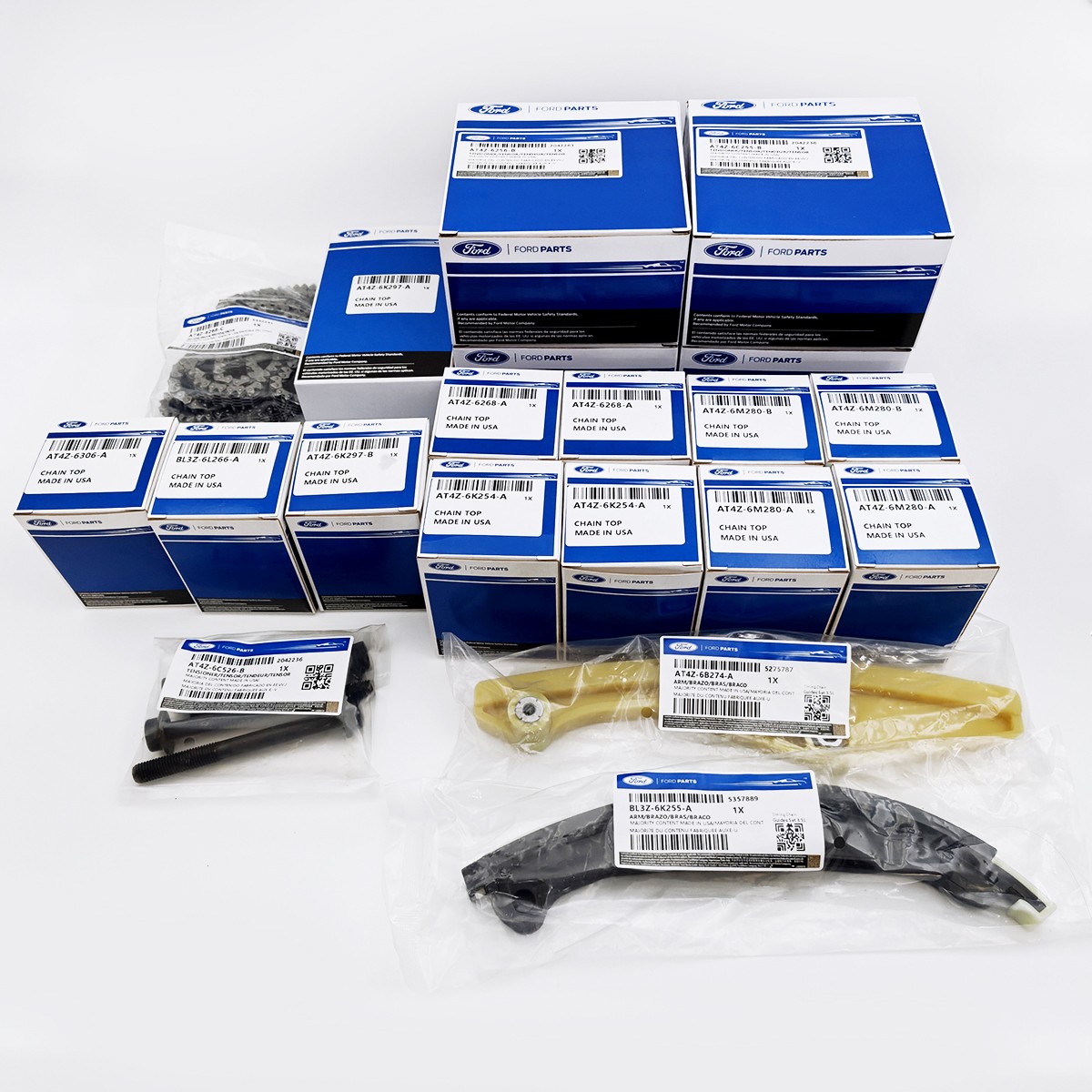 For 2011-17 Ford F-150 Lincoln Taurus 3.5L Timing Chain Kit Cam Phaser VVT Gears