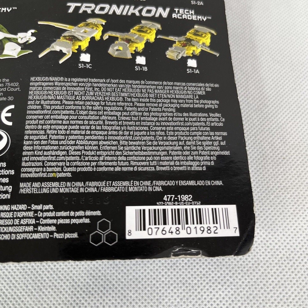HEXBUG Cyborg Academy Warriors battling robots BIONIKA S1-2C