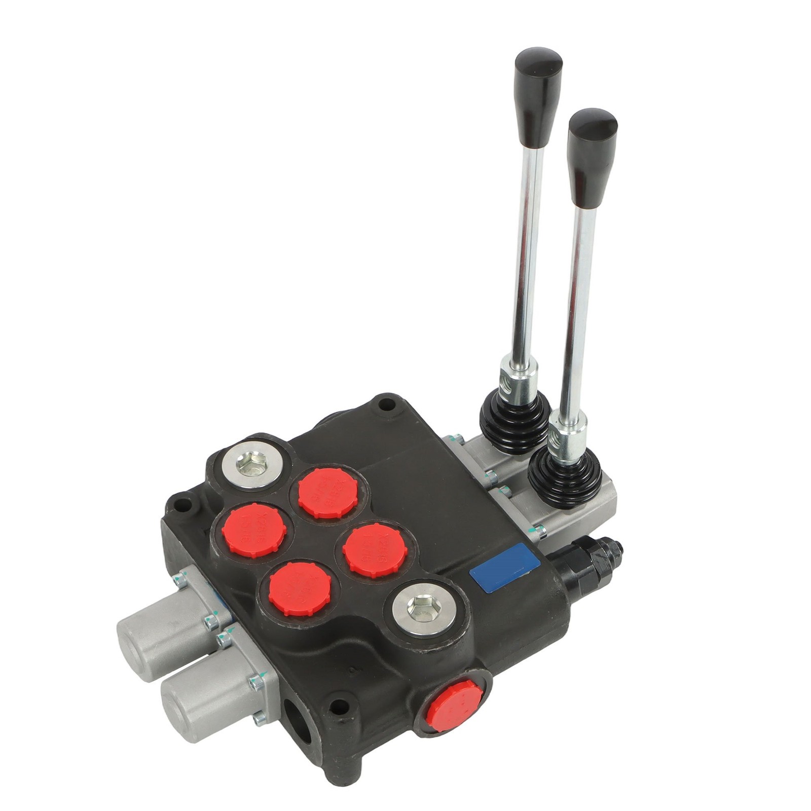 2 Spool Hydraulic Control Valve 32 GPM 3600PSI Open Center