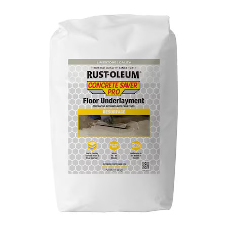 Rust-Oleum 392537 Concrete Leveling Compound, 50 Lb, Gray