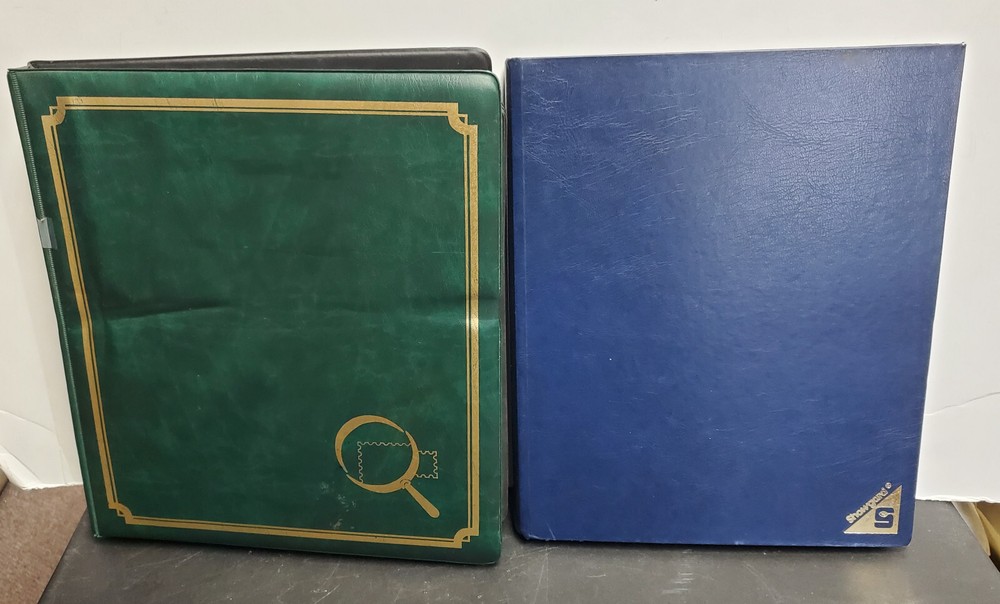 2 Stockbooks with 4-Row Pages, Showgard and G&K in Very Good Condition