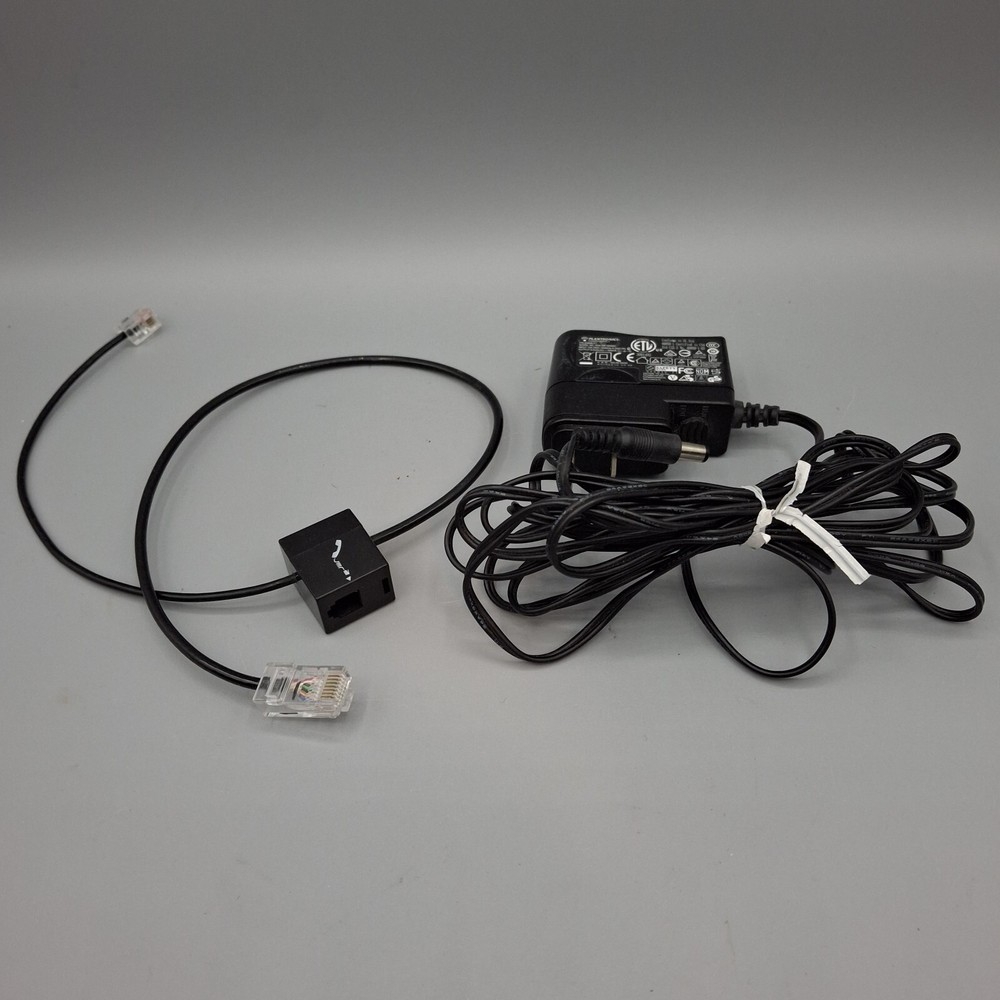 Plantronics C054 DECT Wireless Ear-hook Headset Black With Base. Test-Works