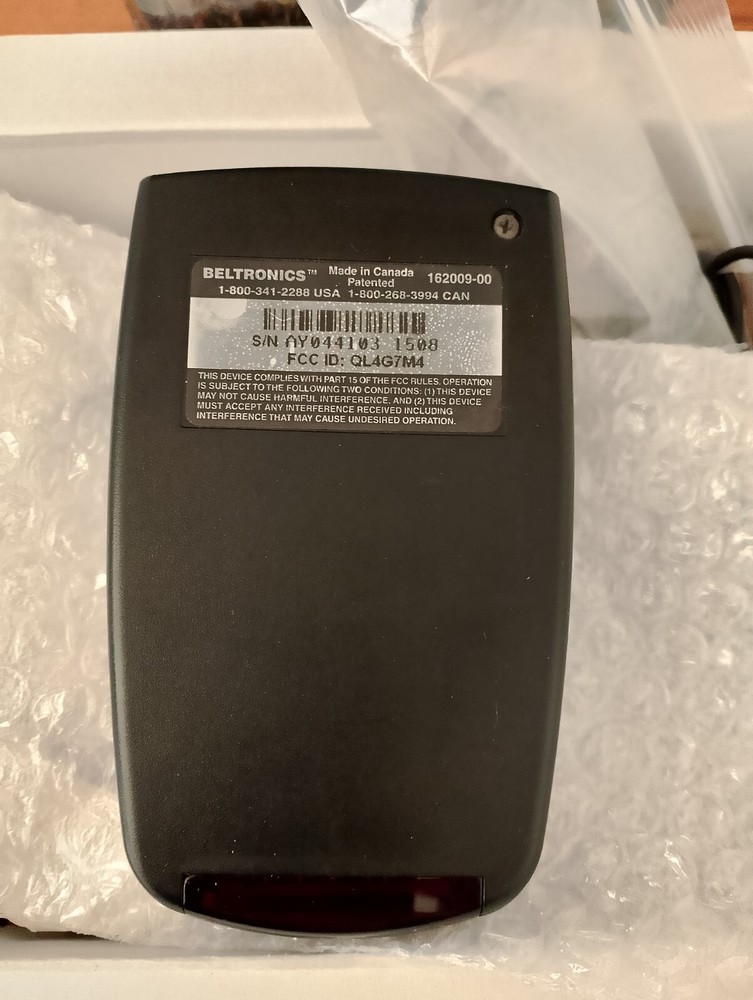 Beltronics Vector 940 Radar Detector