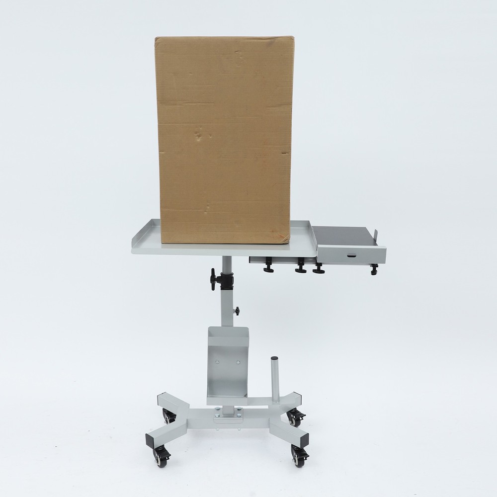 Versatile Rolling Tool Tray Cart, Tray Cart with Rotatable Table Station