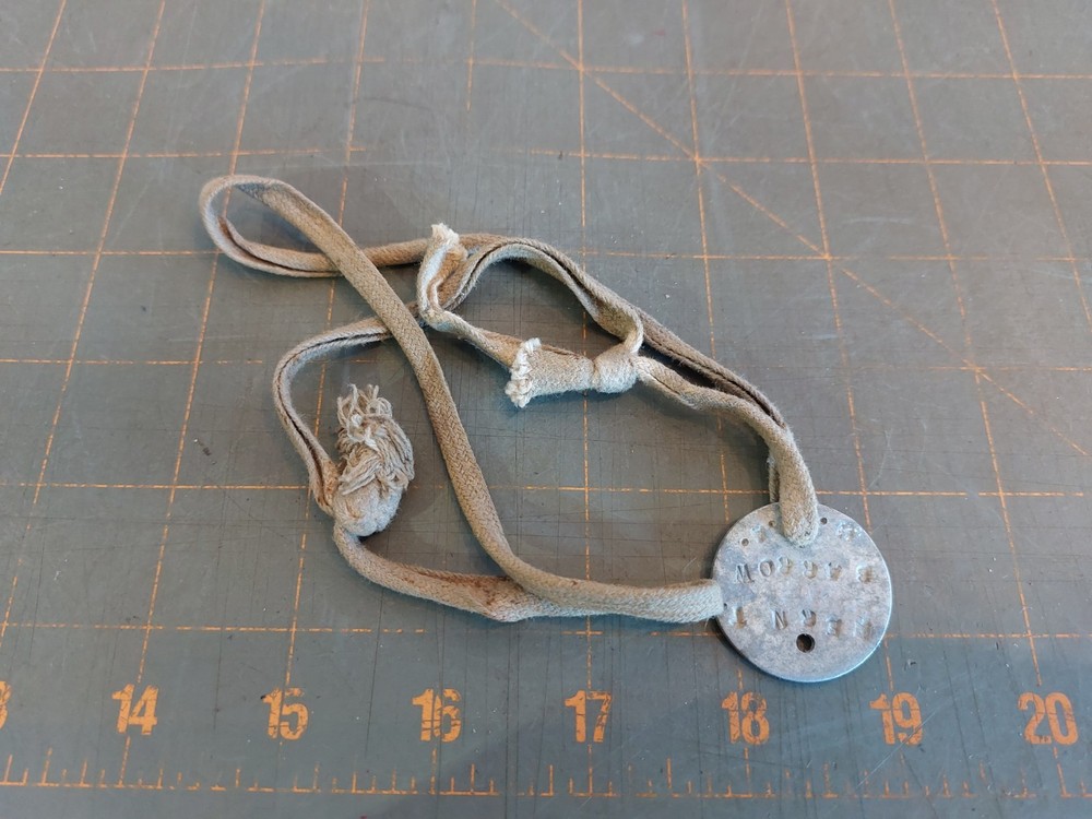 WW1 Dog Tag World War 1 Original
