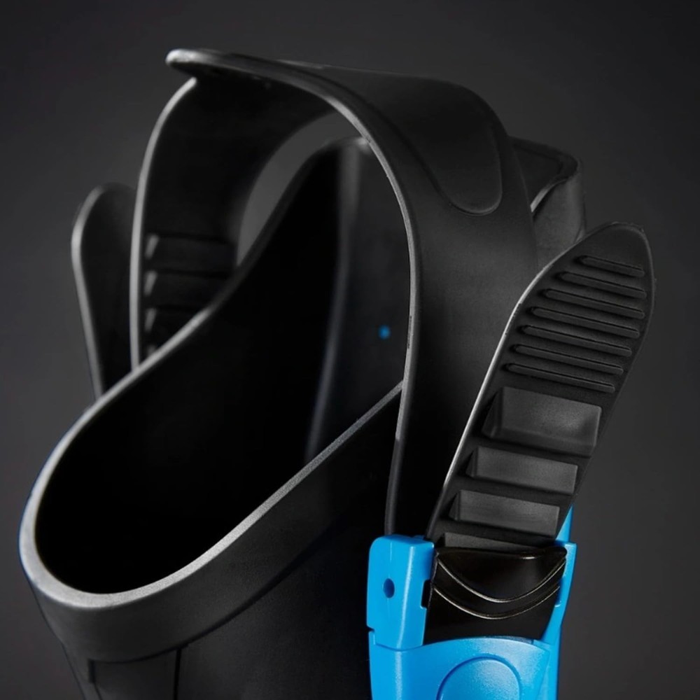 Snorkeling Fin (2), Blue, Large
