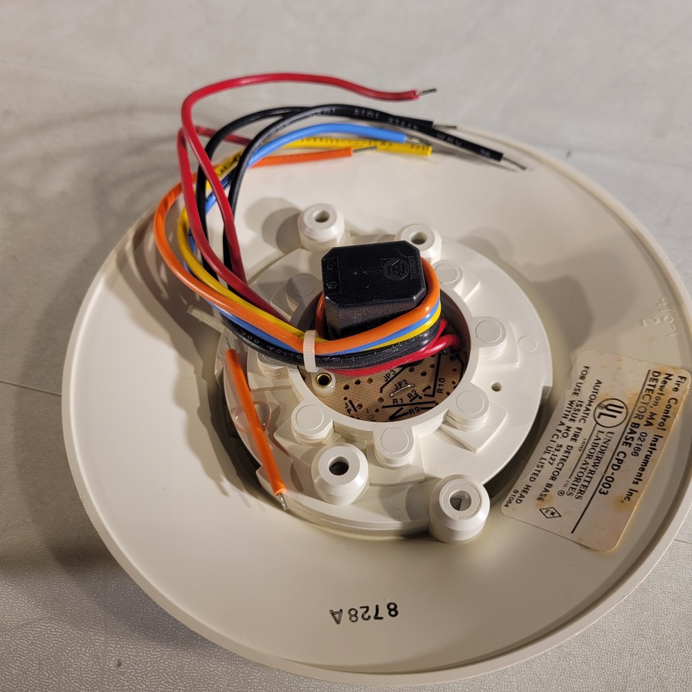 FCI CPD-003 Detector Base Mount Automatic Fire Detector Base Fire Control