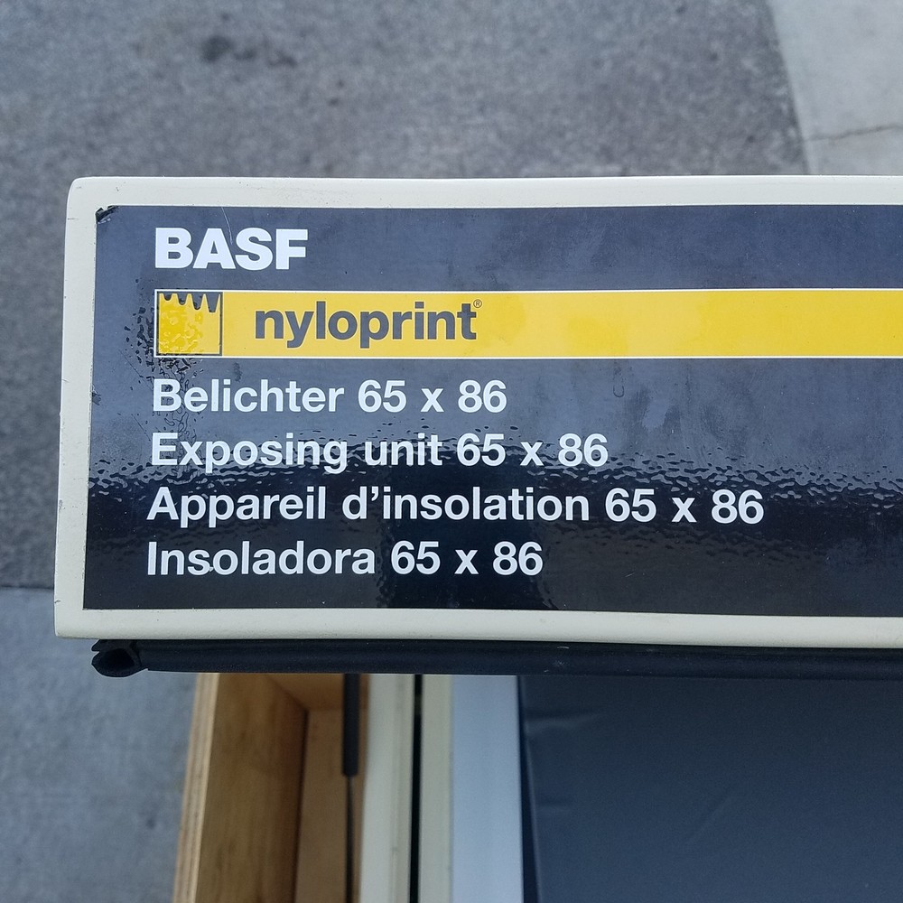 Severin + Hackenberg VMN 32119 BASF nyloprint Exposing Unit, 65 x 86, 3 x 230V