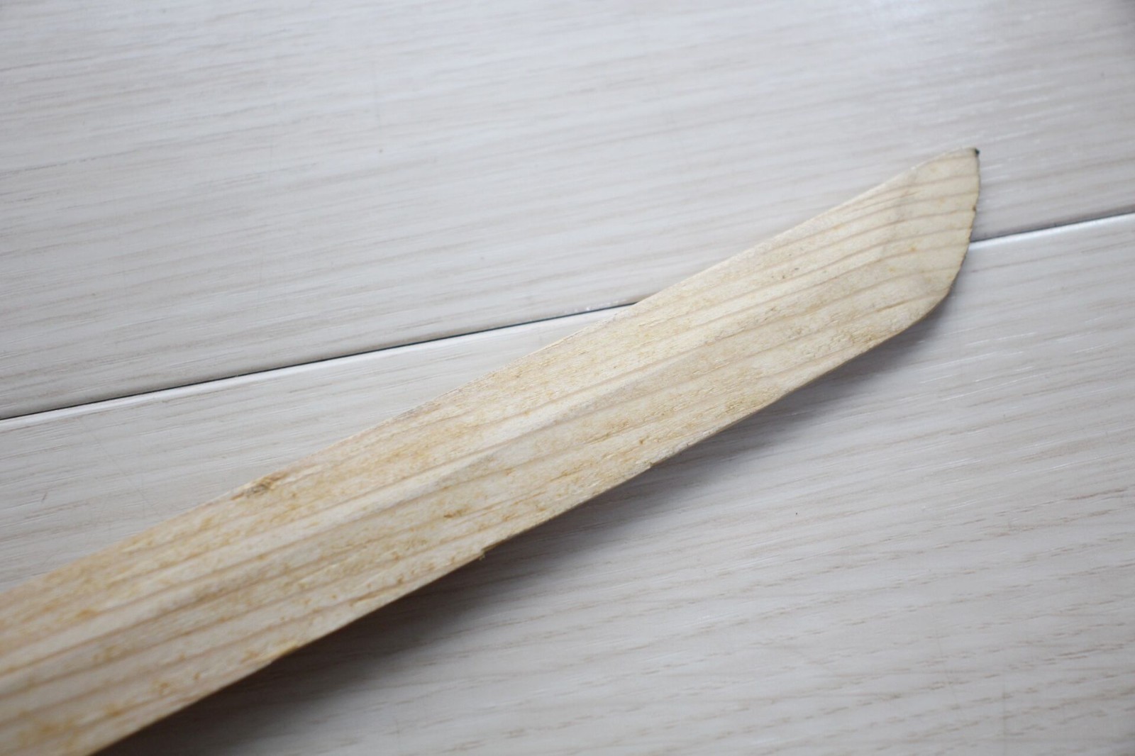 WWII Japanese Army Type 98 Gunto Mounts Koshirae w/ Wooden Blade I38