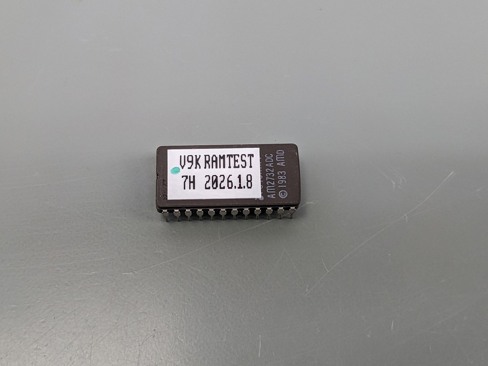 VICTOR 9000 ~ RAMTEST Diagnostic ROM - SERIAL OUTPUT