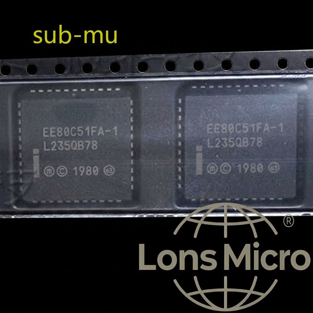 EE80C51FA1 PLCC-44 's new original microcontroller IC #sub/95