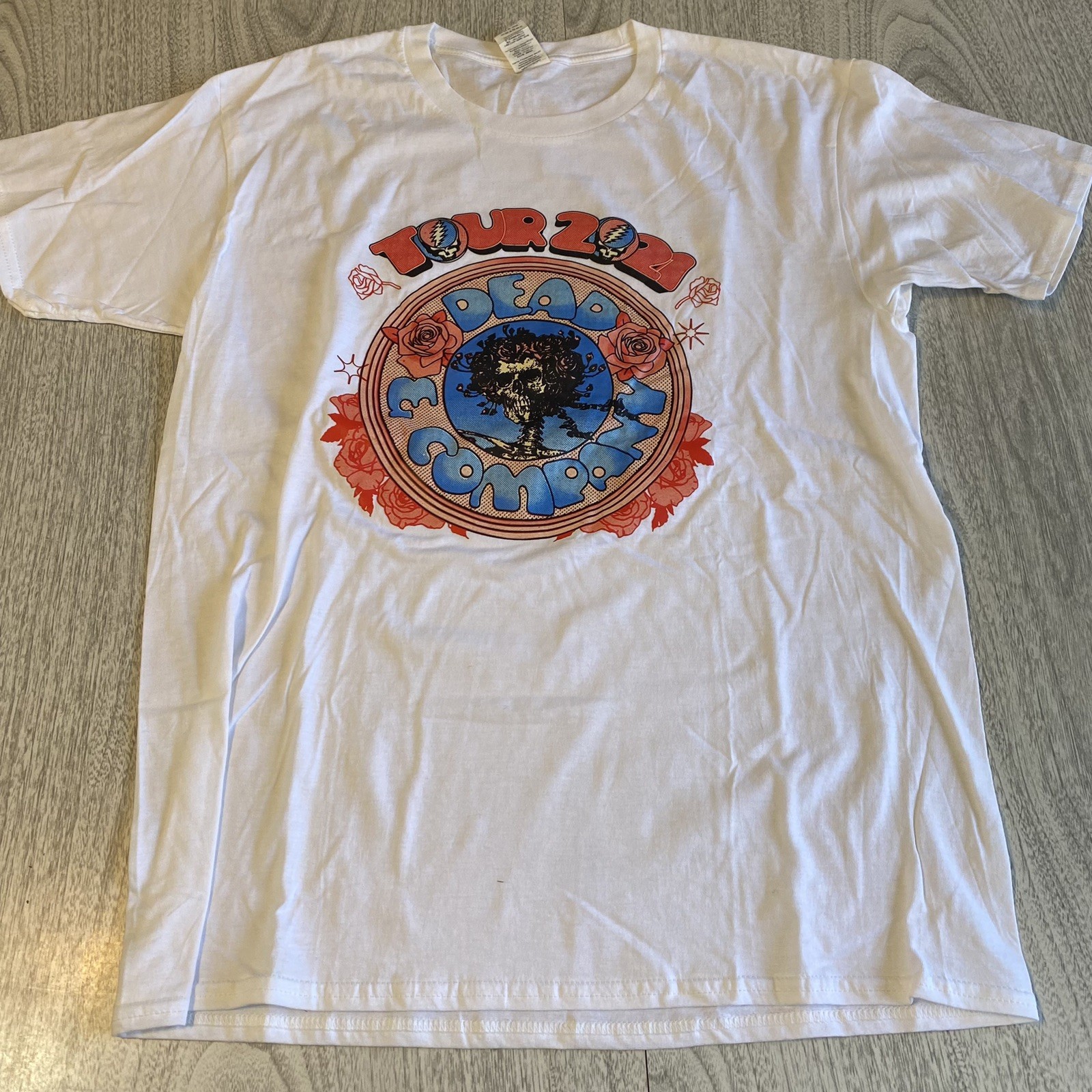 Dead and Company 2021 Concert Tour T Shirt Men's L Grateful Dead