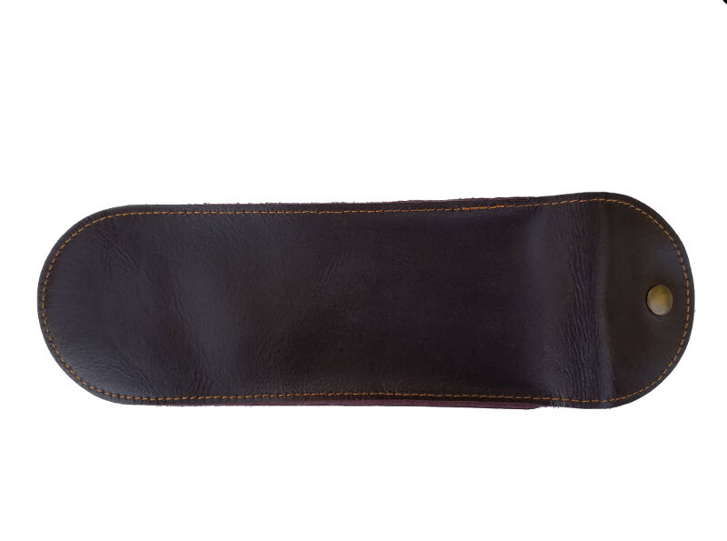 Protective Leather Case| Multiple Uses (Combs, Glasses for Safe Keeping)