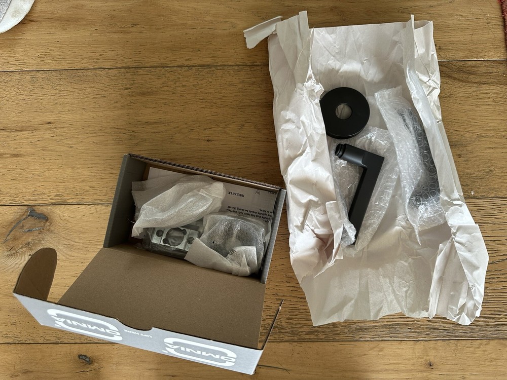 Level Expressions - Lock+ - Matte Black (Standard Backset) × 1 + Keypad + OMNIA