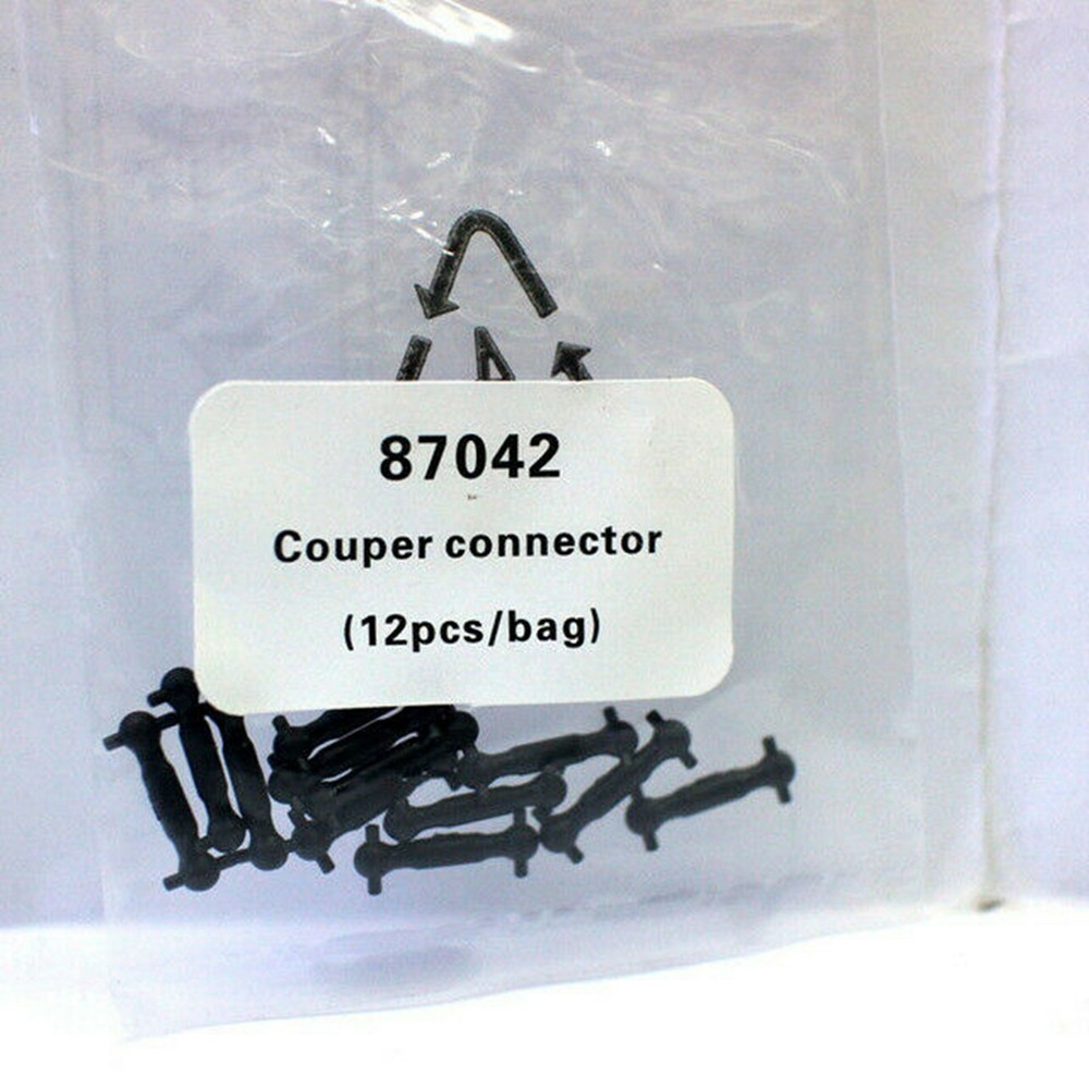 HO Scale 1:87 Model Train Coupler Connector Rods Drive Replacement Accessories