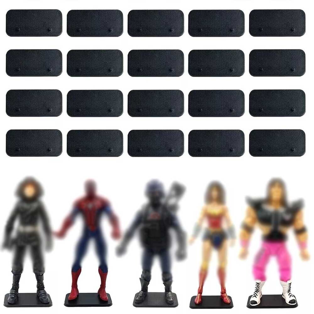 20PCS 6'' Modern Action Figure Display Stand Base Holder Figure DISPLAY STANDS