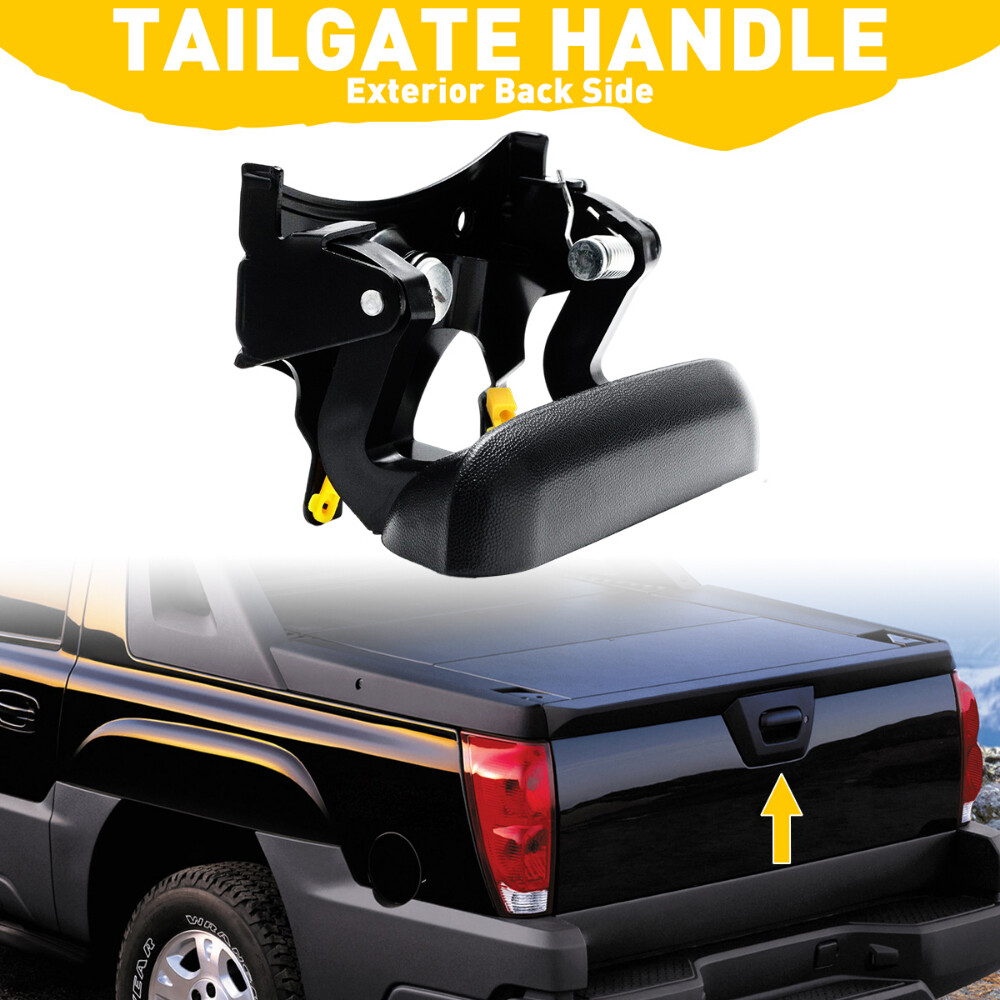 Tailgate Tail Gate Handle Black Rear for 02-06 Chevy Avalanche 1/2/3/4/5PCS