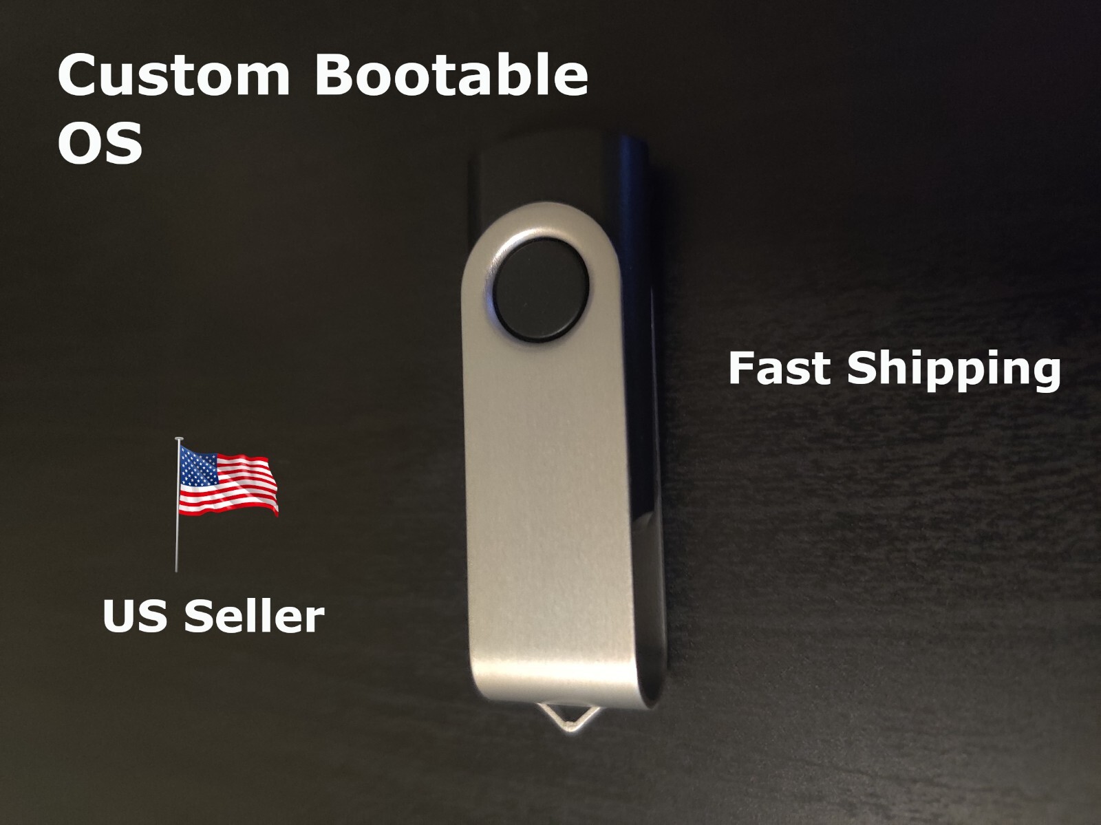 Custom Bootable OS 16GB USB - Mint, Kali, Fedora, Ubuntu, Debian