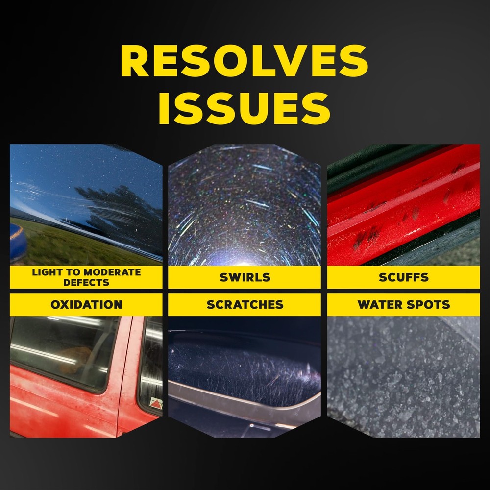 Meguiars DA 5’’ Microfiber Cutting Disc, Microfiber Pads Compatible with a DA