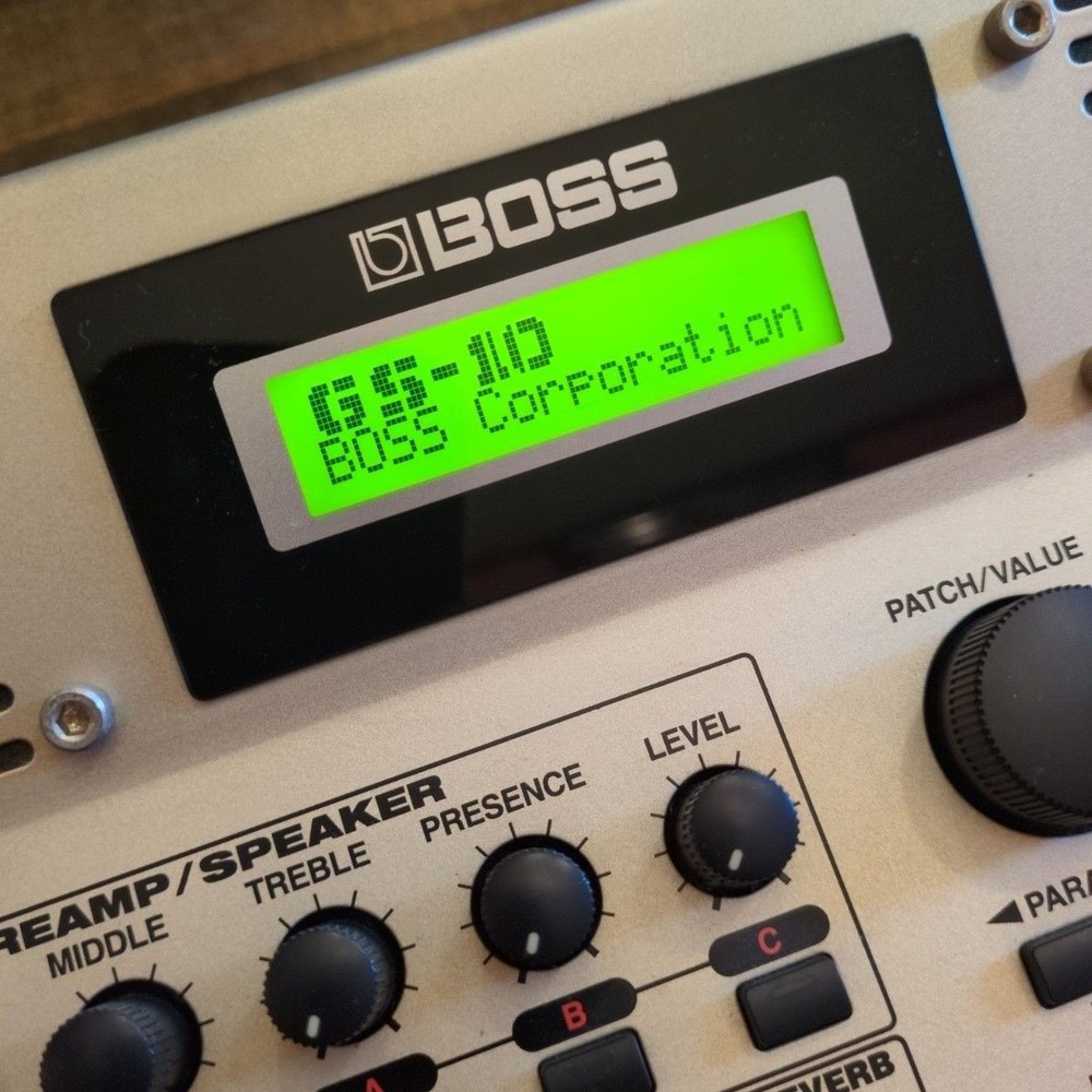 BOSS GS-10 Guitar Multi Effects Processor USB Audio Interface COSM Simulator