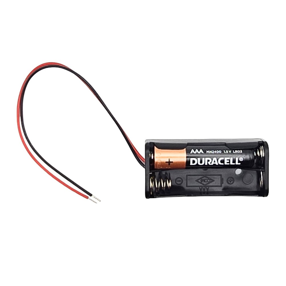 2x AAA Battery Holder 3V w/ Leads Eagle 122-0421 (2 Pack)