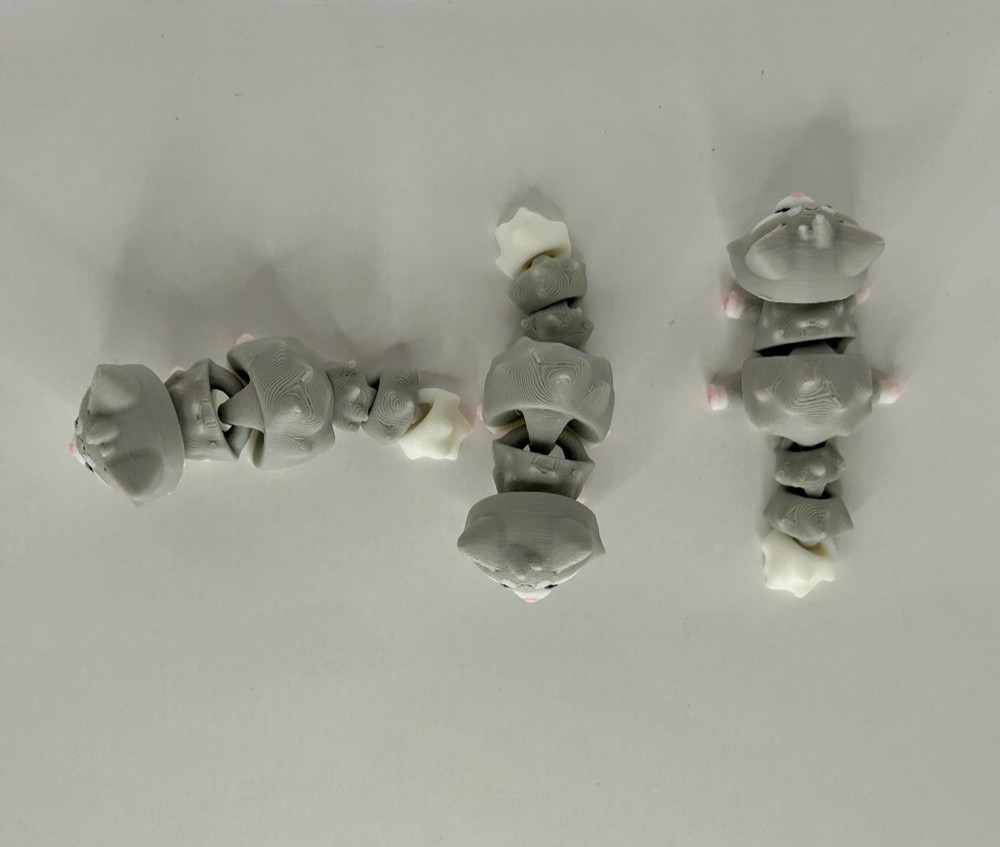 3D Printed Jiggle Pet Cat