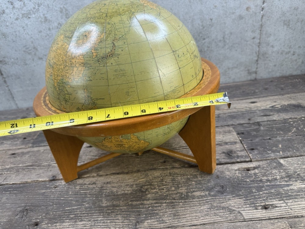 Vintage Weber Costello Globe With Base