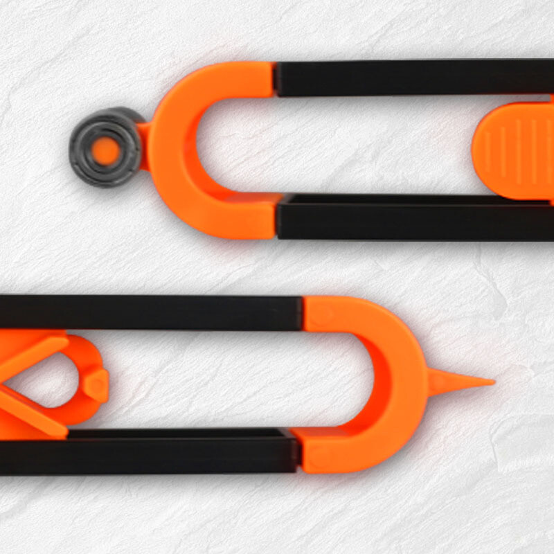 Profile Scribing Ruler Contour Gauge with Lock Precise Copy Irregular Shape Tool