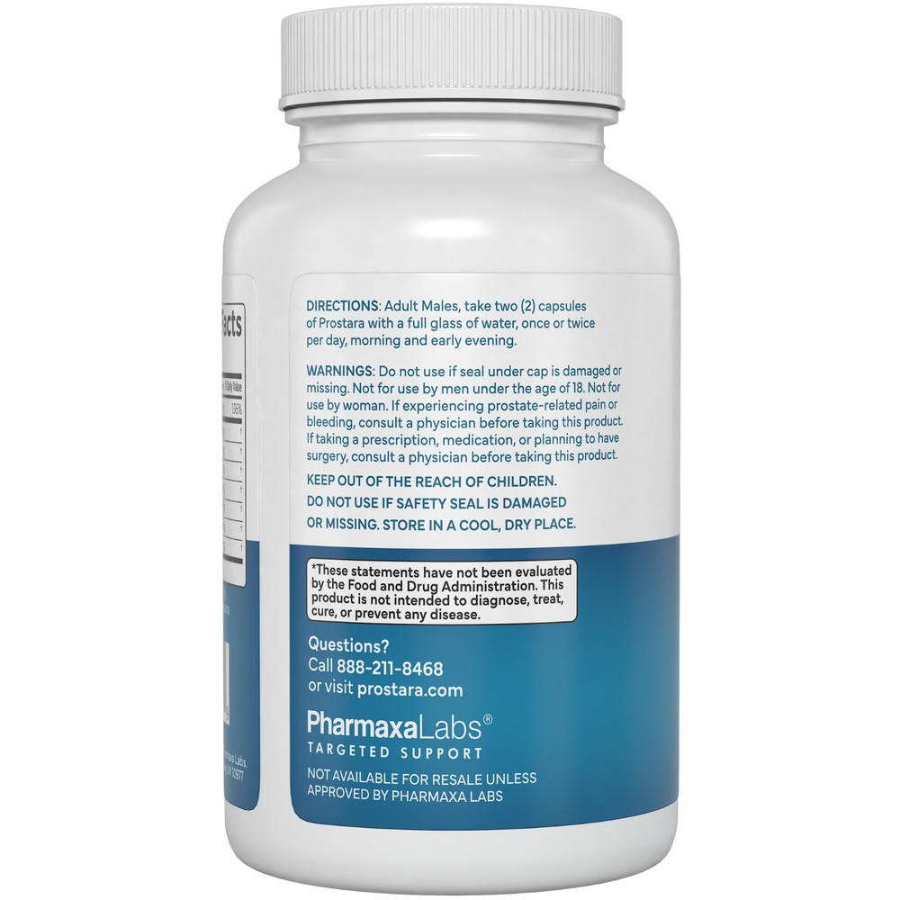 Prostara Multi-Action Prostate Support Supplement - 60 Capsules