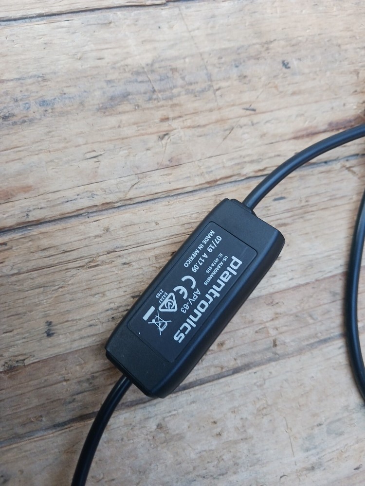 Plantronics EHS Electronic Hook Switch Adapter Cable Savi APV-63