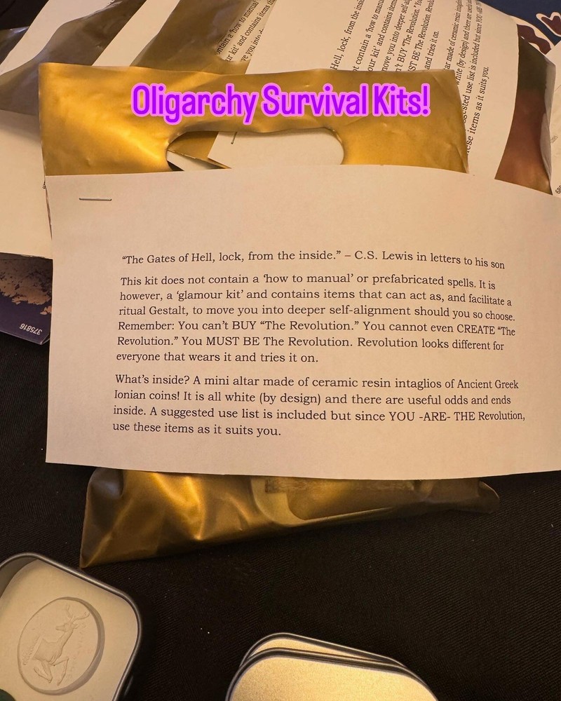 Mini Travel Altar & Oligarchy Survival Kit