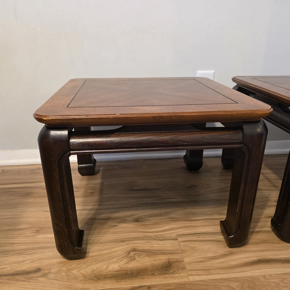 Lane Altaviata Ming Style Side Table - Pair