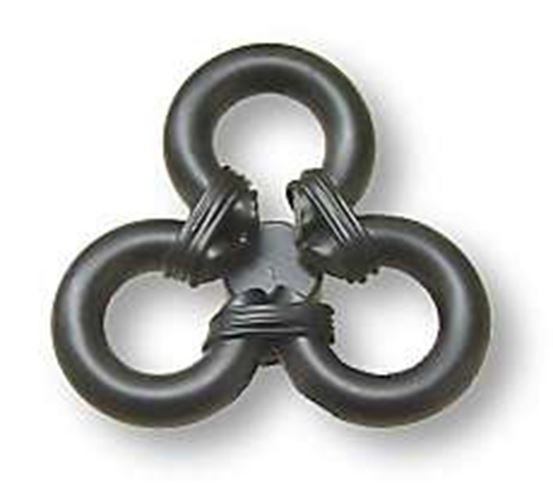 1-15/16" Wired Knob Flat Black